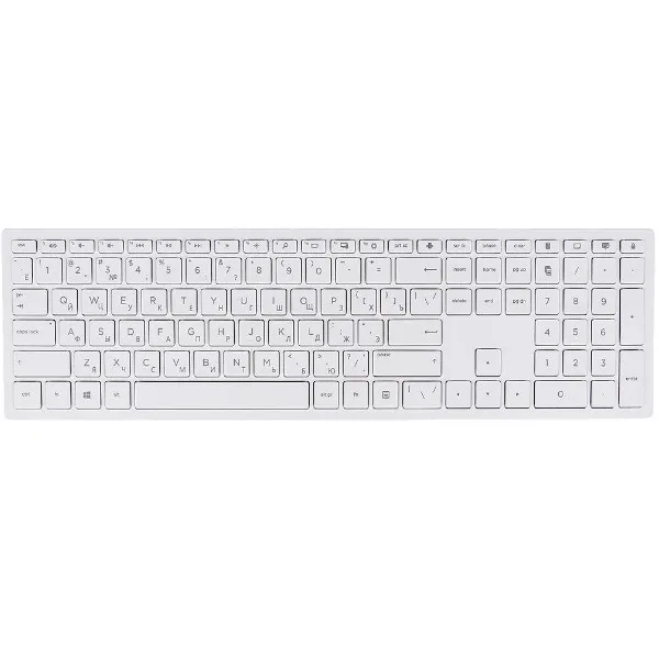 Беспроводной комплект клавиатура и мышь для ПК / HP WHT PAV WLCombo Keyboard 800#1