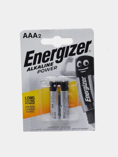 Батарейка Energizer Alkline Power AAA E92, 2 шт#1