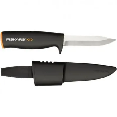 Нож общего назначения Fiskars с чехлом K40#1