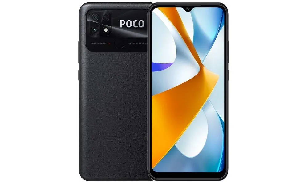 Смартфон POCO C40 Power Black 3/32GB#1