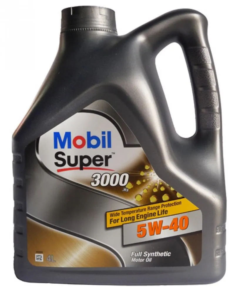 Синтетическое моторное масло MOBIL SUPER 3000 X1 5W-40#1