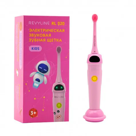 Звуковая зубная щётка Revyline RL 020 Kids, Pink#1