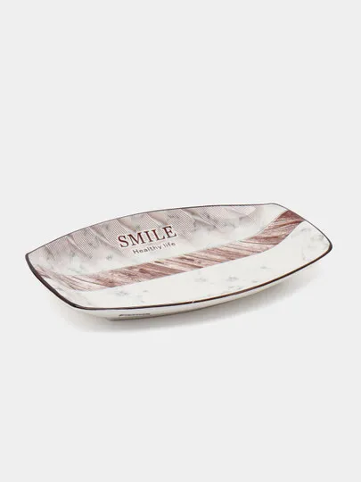 Тарелка для салата Smile Healthy life#1