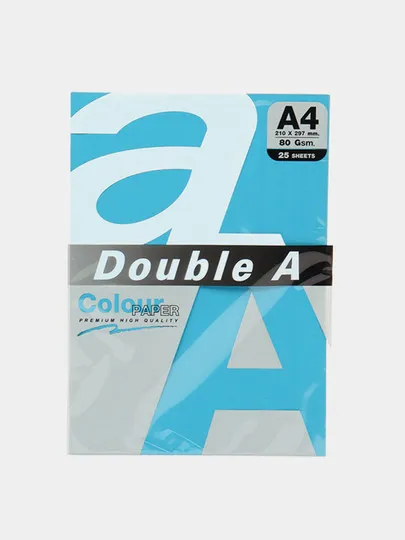 Бумага А4 Double A Blue Dark, 25 штук#1