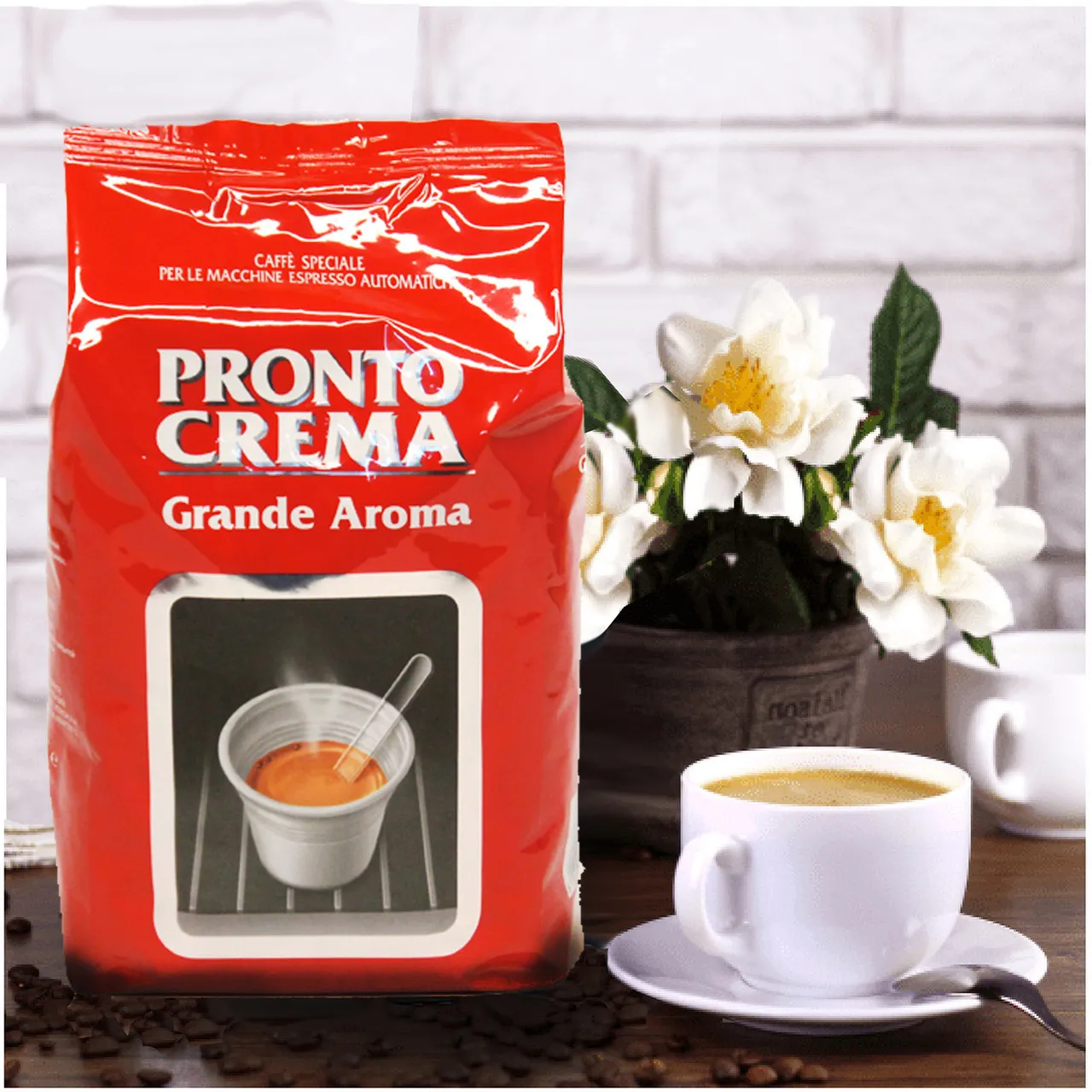 Кофе Lavazza Pronto Crema Grande Aroma в зернах , 1 кг#1