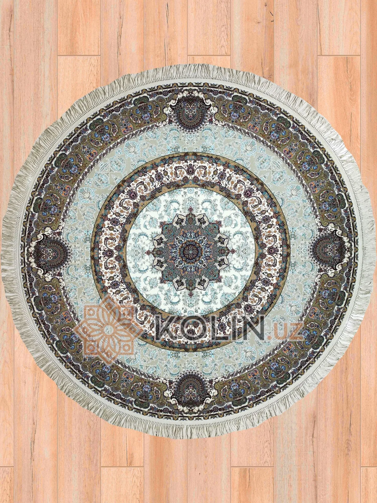 Ковер круглый Isfahan 1264 кремовый / бежевый#1