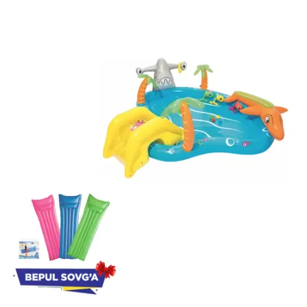 Игровой центр Bestway «Морские жители» 53067, с игрушками, 280 х 257 х 87 см#1