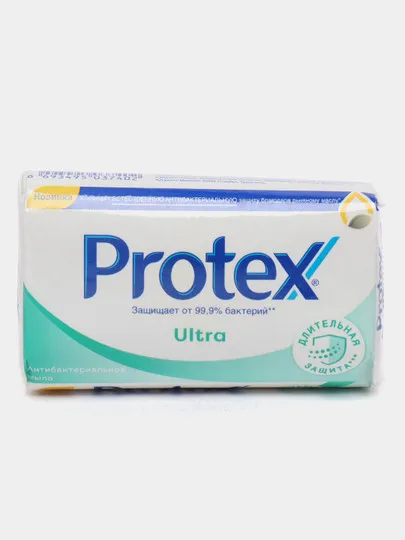 Мыло Protex Ultra Антибактериальное, длительная защита, 90 гр#1