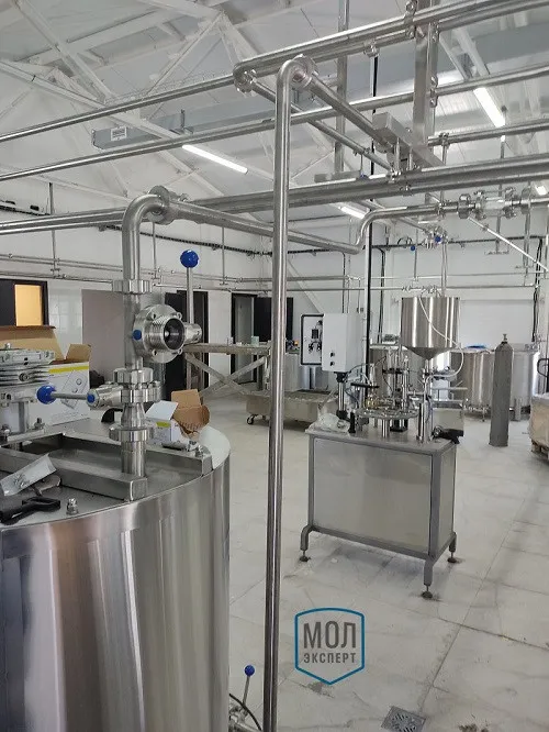 Молочный завод 4000л в день типовой готовый проект Молэксперт#1