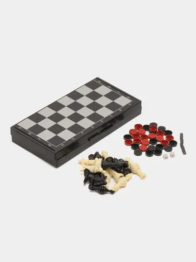 Набор для игры в Шахматы магнитная, средняя#1