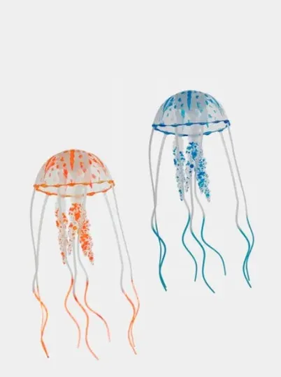 Декорация для аквариума "Мини медузы"#1