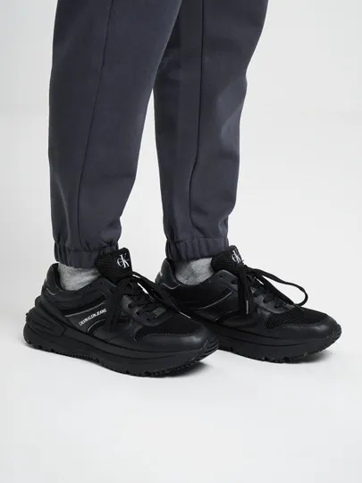 Кроссовки мужские Calvin Klein Runner Laceup Sneaker Snap YM0YM00198#1