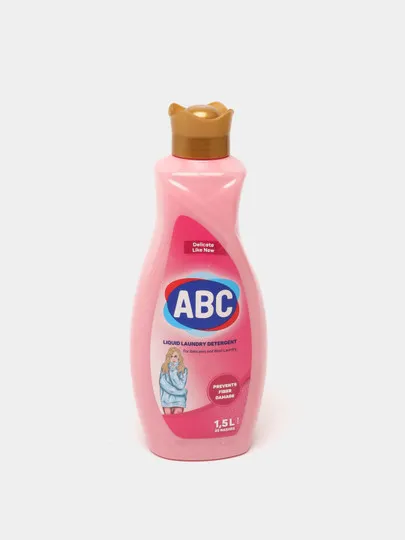 Жидкое стиральное средство ABC для деликатной стирки, 1.5 л#1