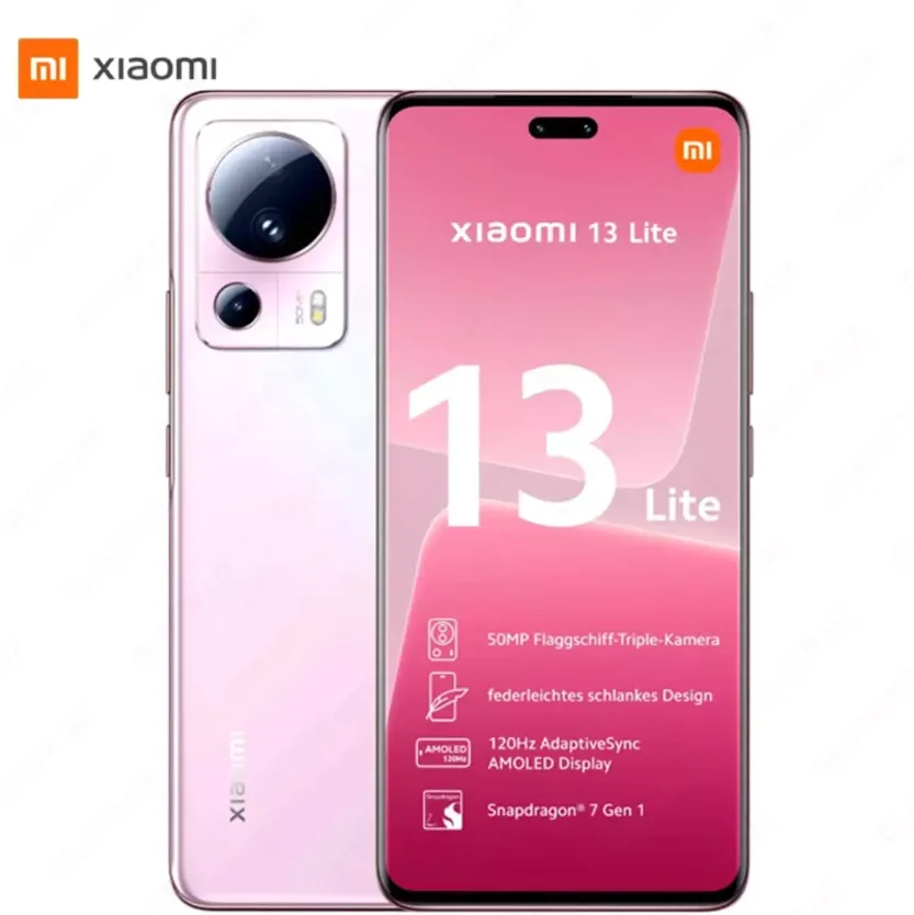 Смартфон Xiaomi Mi 13 Lite 8/256GB Global Розорый#1