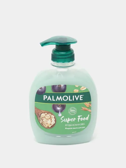 Жидкое мыло Palmolive Super Food Ягоды Асаи и Овес, 300 мл#1
