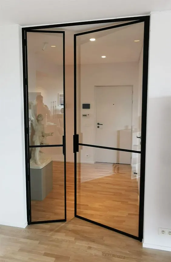 Лофт двери. Межкомнатные стеклянные двери#1