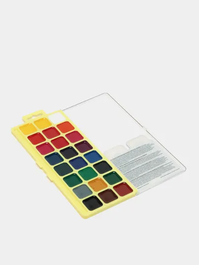 Краска акварель Лео LPW-0124, без кисти, 24 цвета#1