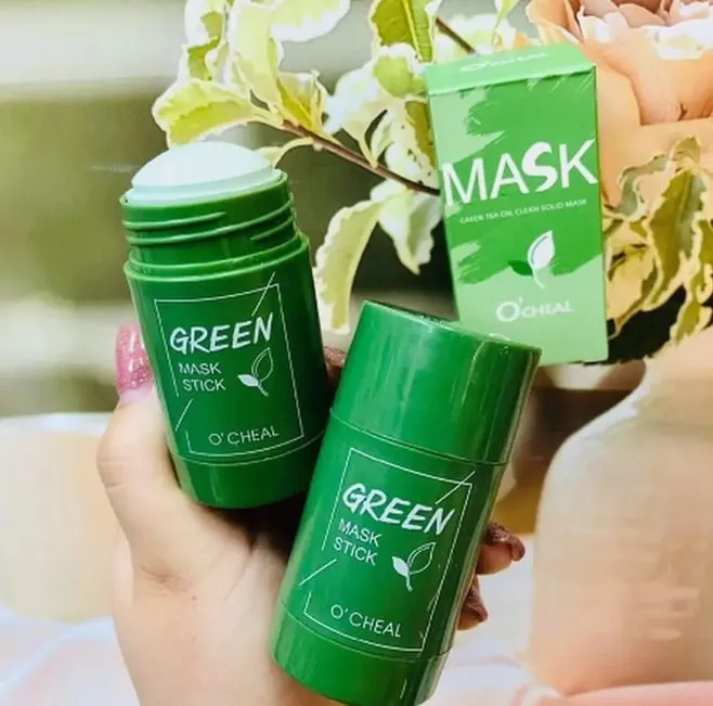 Маска для лица GREEN mask stick/стик с зеленым чаем#1