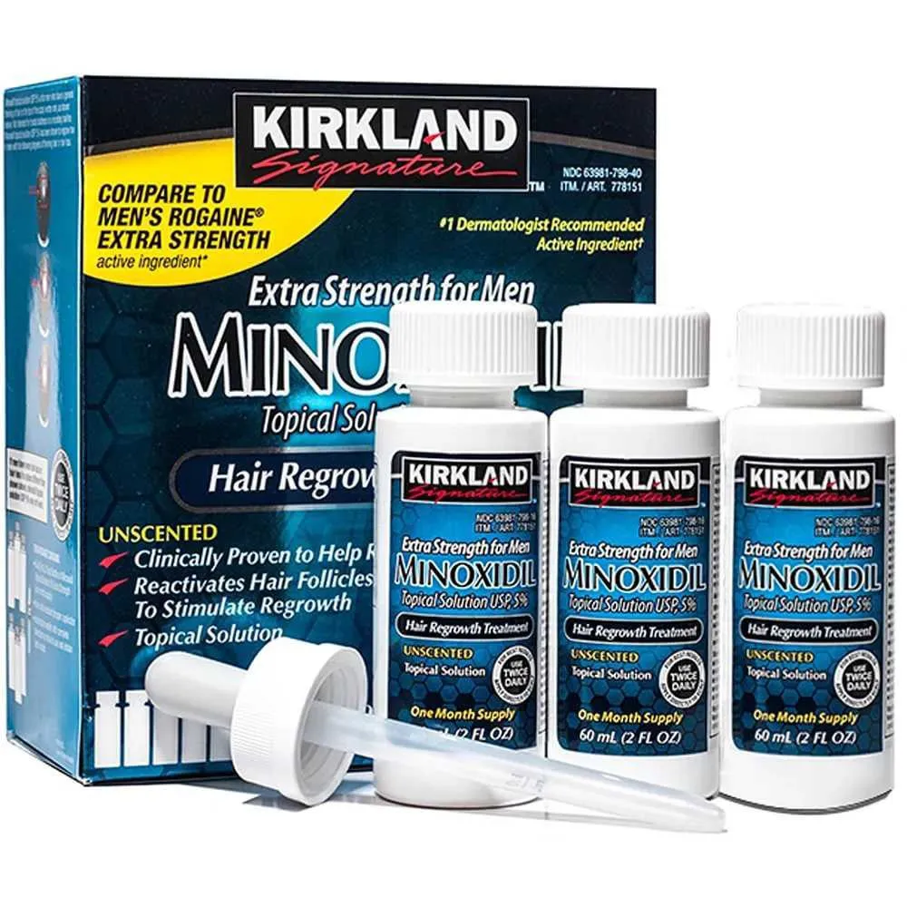 Миноксидил Киркланд 5% (Minoxidil) для роста волос и бороды#1