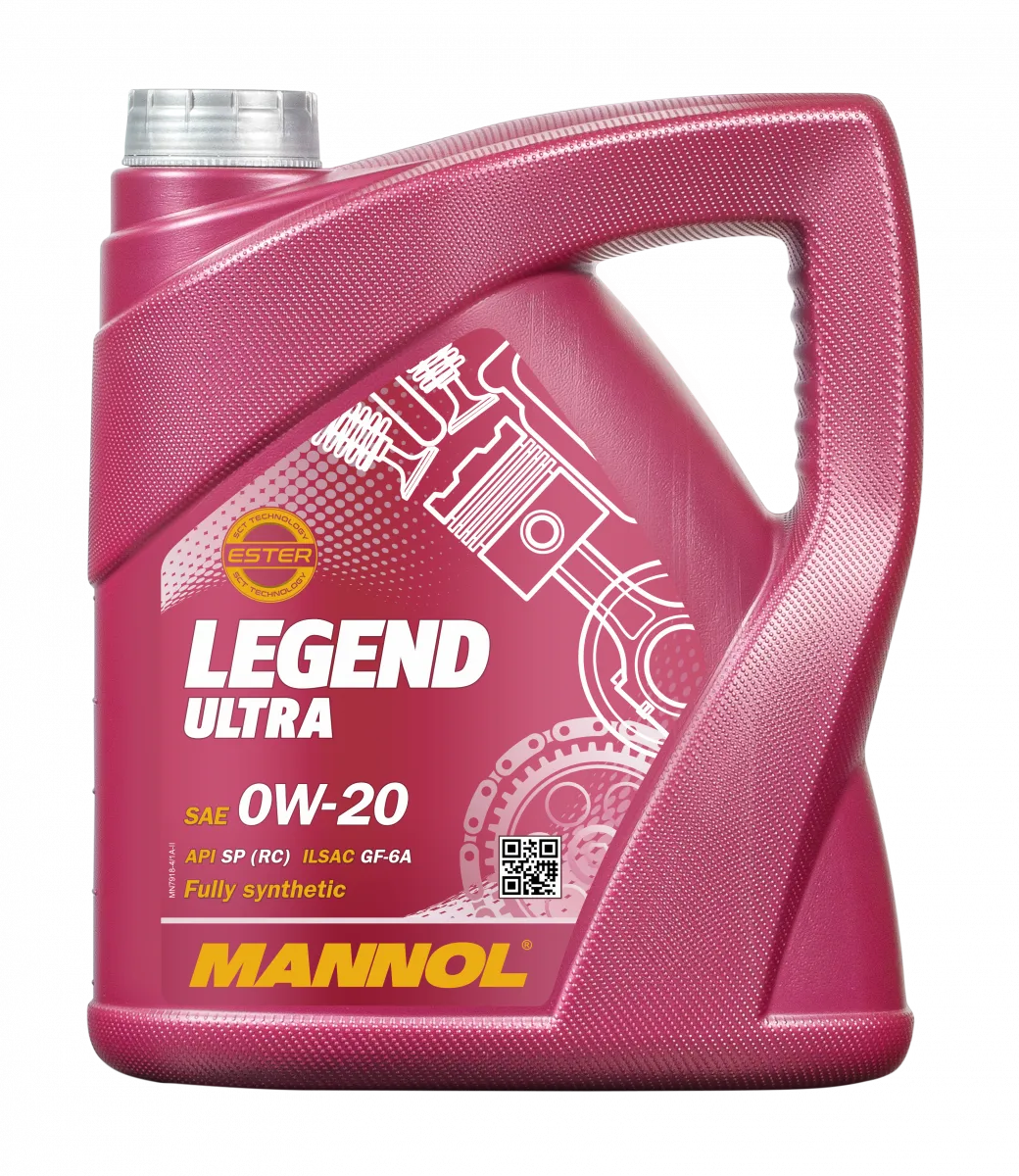 Моторное масло Mannol legend ultra 0W-20#1