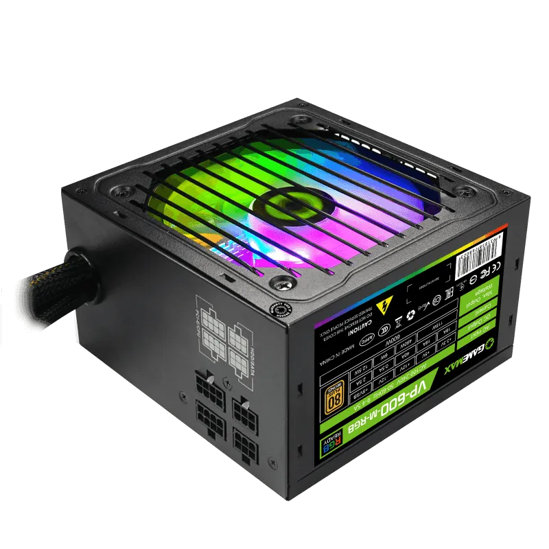 Блок питания GameMax VP-600-RGB-M#1