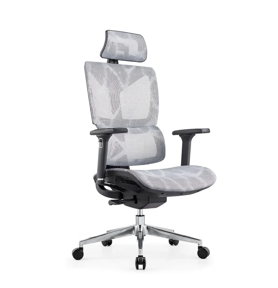 Кресло руководительское EDUARD (A3113-3D) серый#1