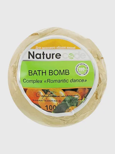 Бомбочка для ванны Naturecode Bath bomb Сomplex Romantic dance, 100 г#1