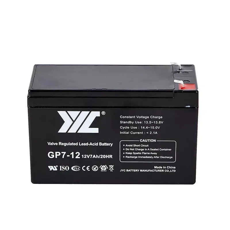 Inverson GPL 12V 7 А/H texnik xizmat ko'rsatmaydigan kislotali akkumulyator AGM texnologiyasi#1