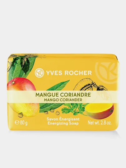 Мыло Yves Rocher Mangue Coriandre, 80 г#1
