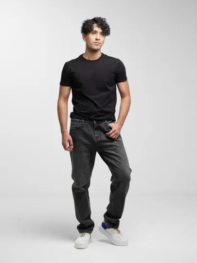 Мужские джинсы Bjeans Regular Black/Black GM0052#1