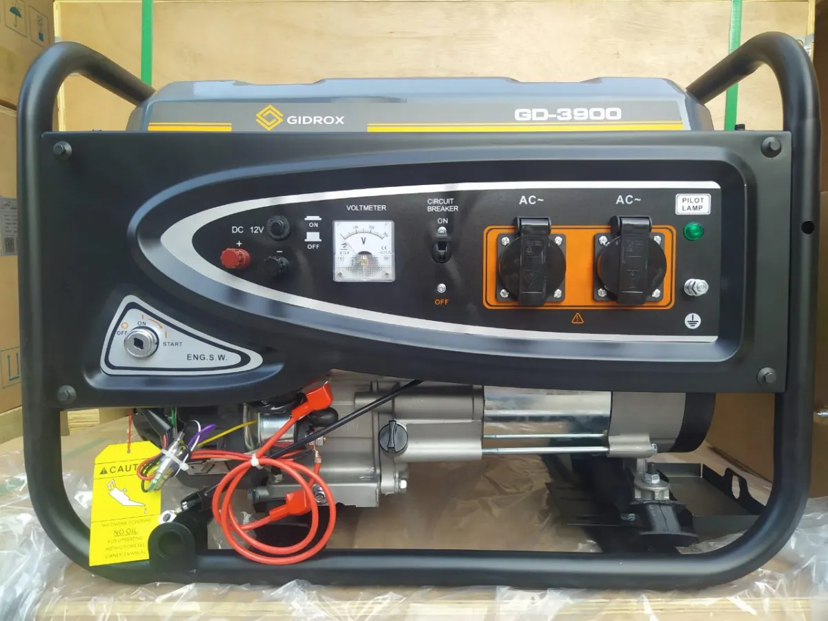 Бензиновый генератор GIDROX GD3900 3 кВт#1