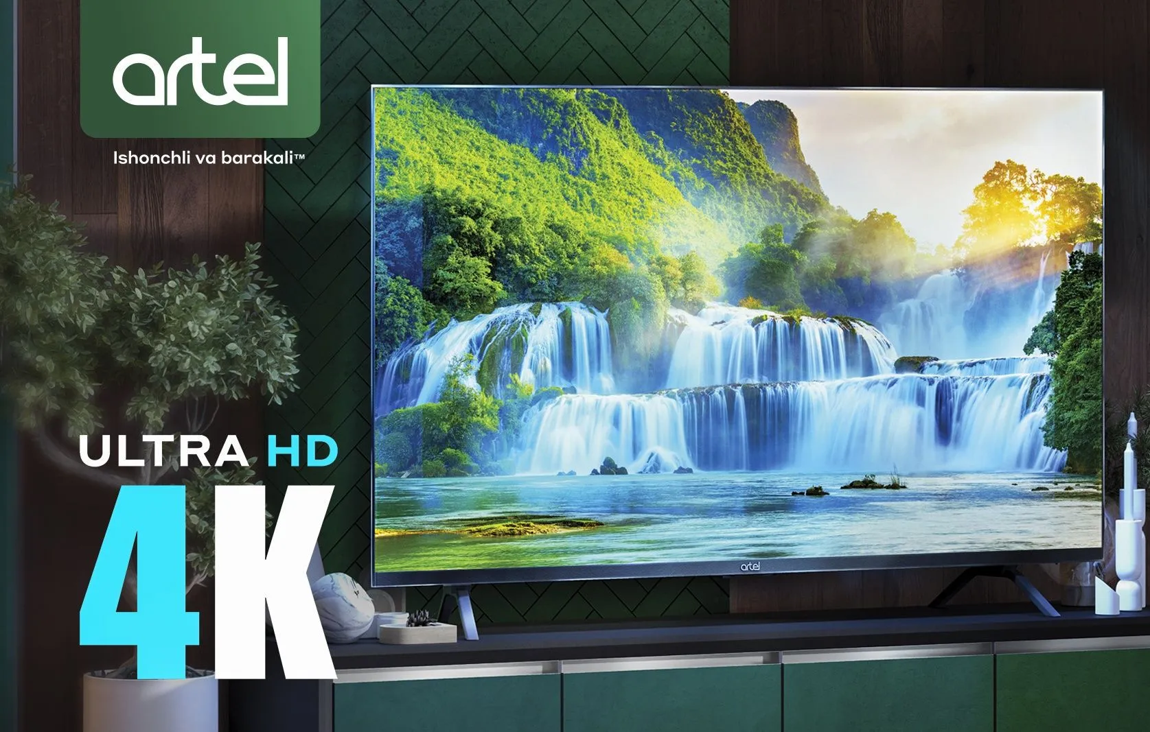 Телевизор Artel 50" HD Smart TV Android#1