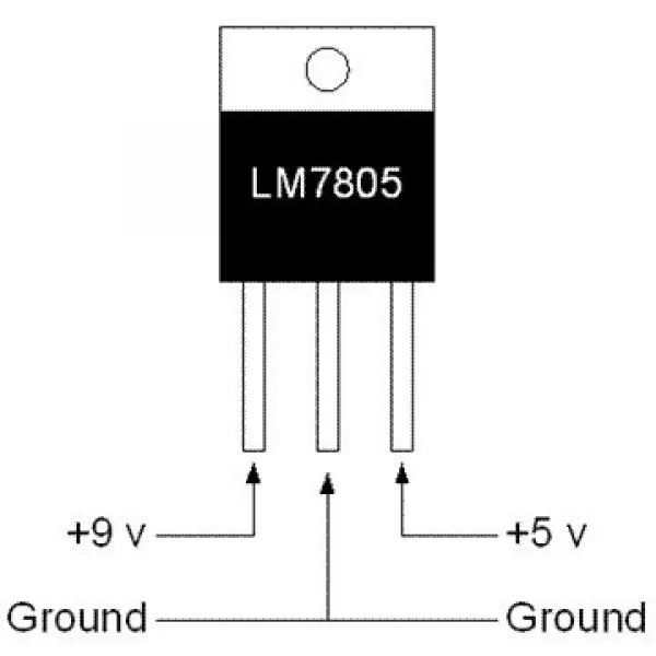 Микросхема LM7805#1