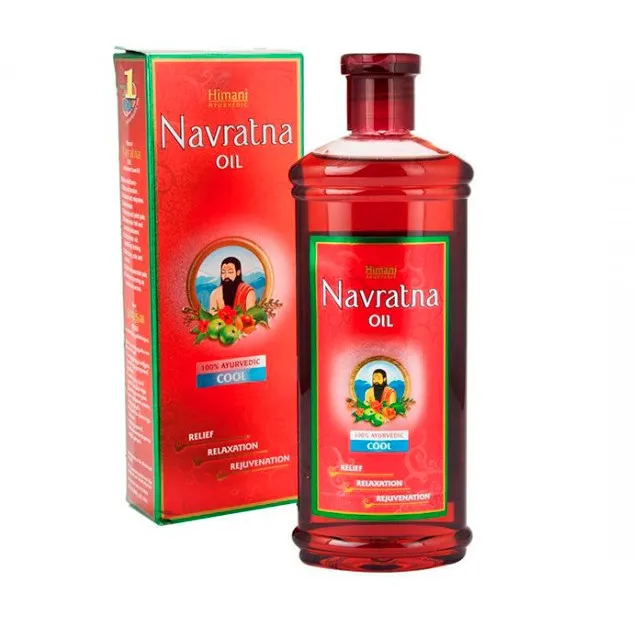 Масло от выпадения волос "Navratna oil"#1