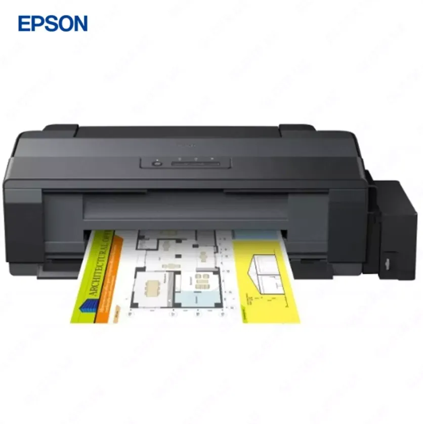 Струйный принтер Epson L1300, цветная, A3+, USB, 15 стр/мин (цветн. А4), черный#1