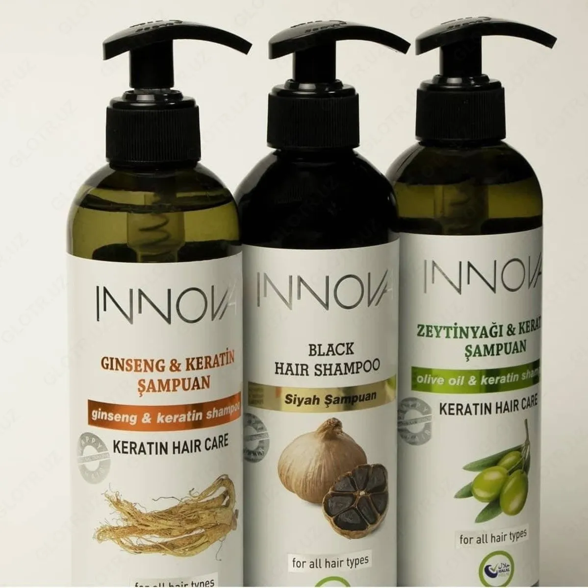 Оливковое масло -шампунь для ухода волосами - INNOVA#1