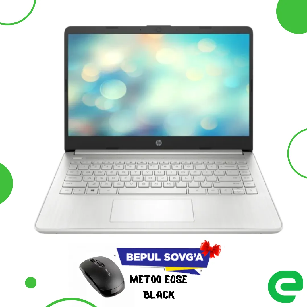 Ноутбук HP 14 | DQ2055WM (i3-1115G4 | 4GB | 256GB | Intel UHD Graphics | 14" FHD) + Мышка в подарок#1
