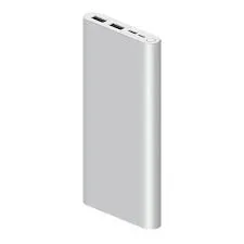 Портативное зарядное устройство Powerbank Mi 3 10000 mAh, Silver#1