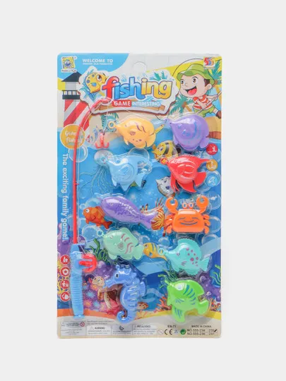 Набор игрушек Рыбалка 555#1