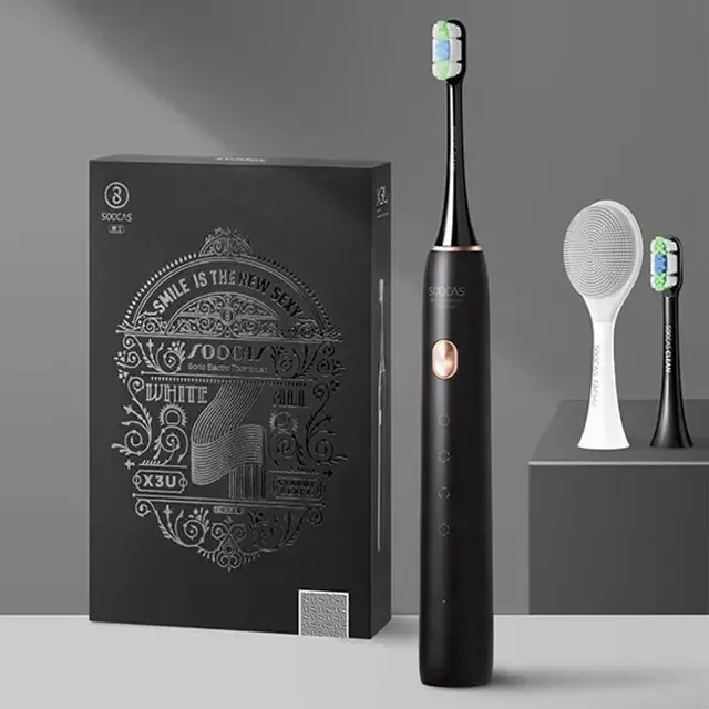 Умная электрическая зубная щетка Xiaomi Soocas X3U Sonic Electric Toothbrush Limited Edition, чёрный#1