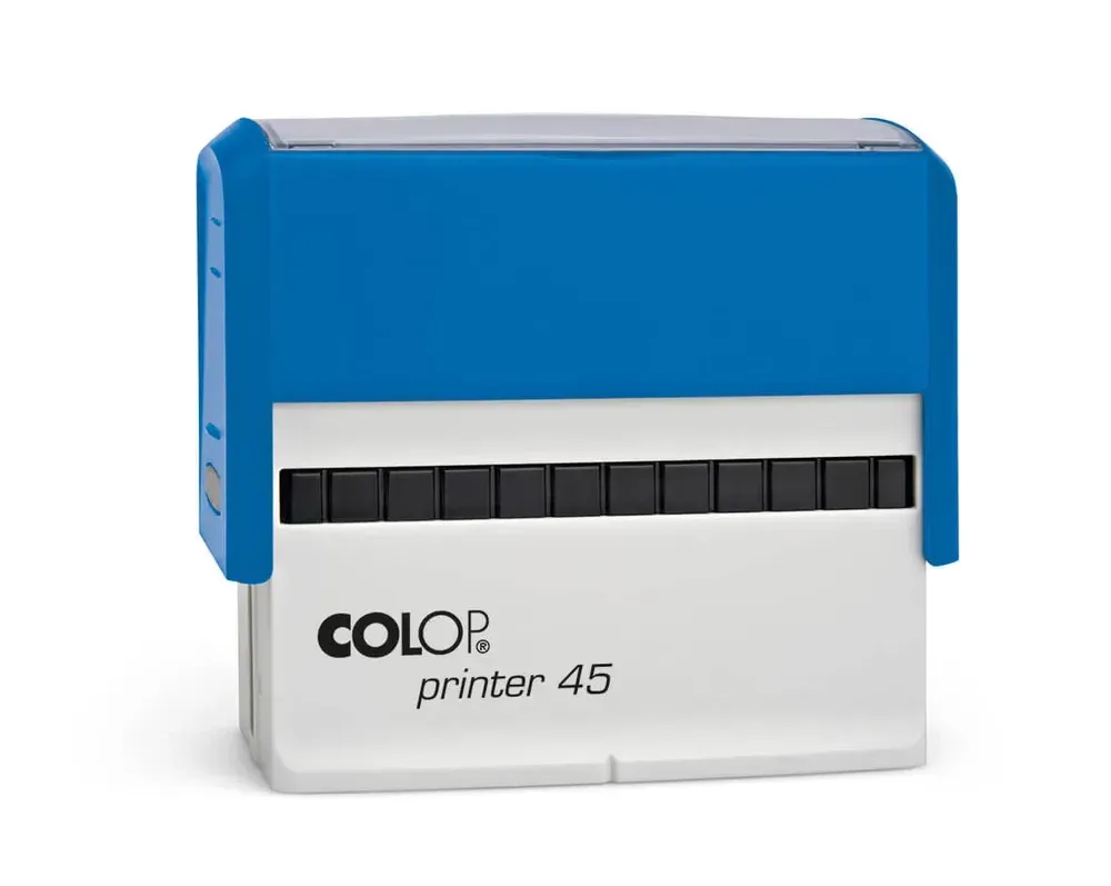 Оснастка Printer 45 (черно-синий)Colop 25*82 мм#1