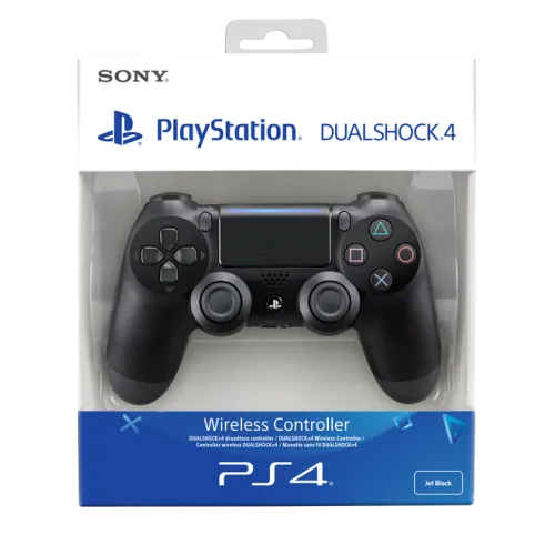 Gamepad Sony DualShock 4 V2 YANGI CUH-ZCT2E qora - Sony Dualshock 4 V2#1