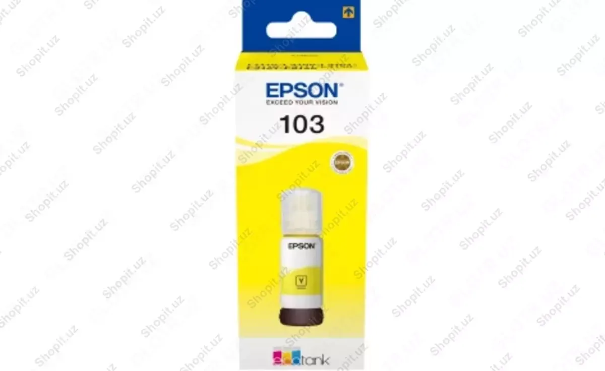 Чернила - Epson 103 EcoTank Yellow ink bottle (7500 стр.) для L31xx C13T00S44A#1