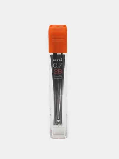Грифель для механических карандашей Uni Nano Dia, 2B, 0.7 мм#1