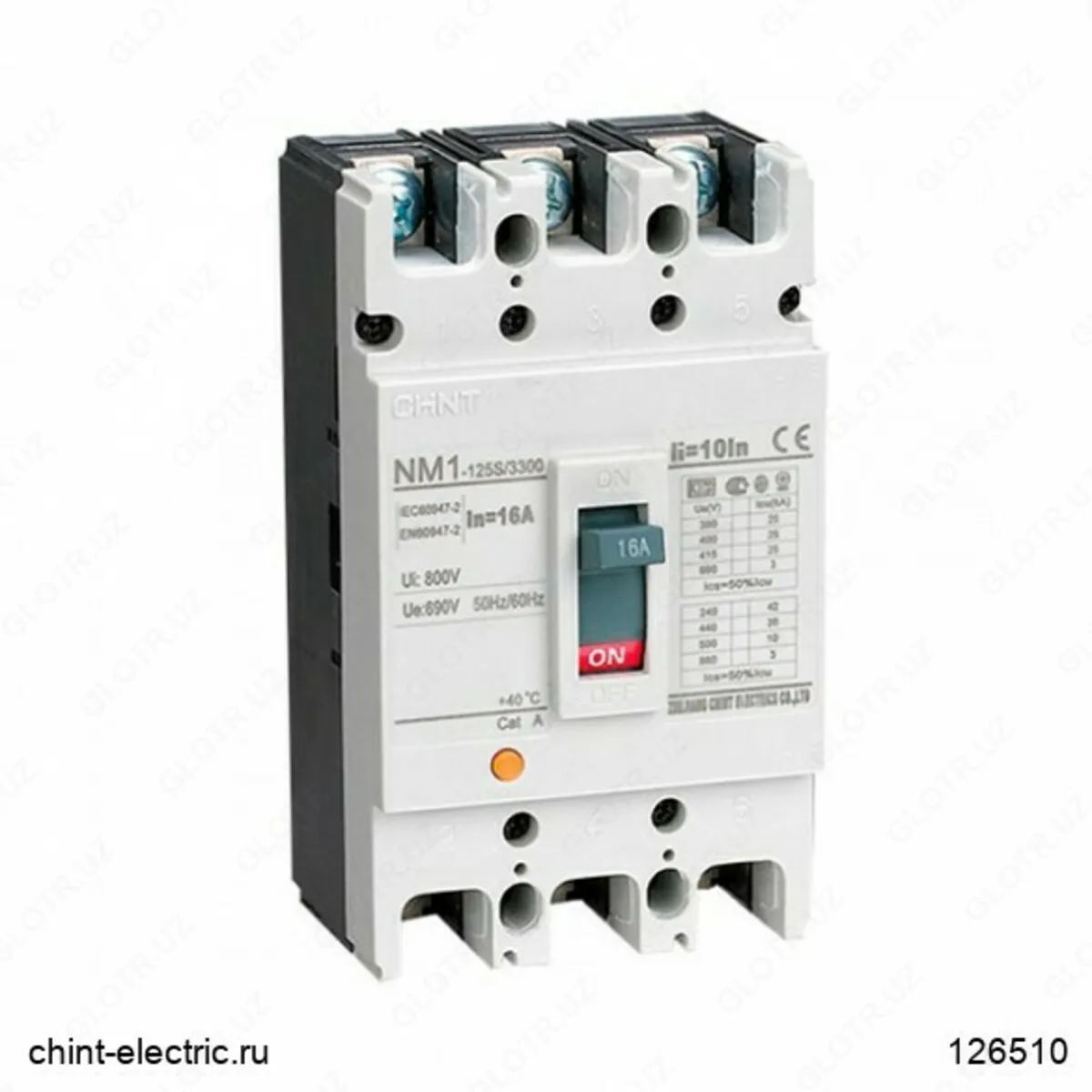 Автоматический выключатель CHINT NM1-125S/3Р 25кА 32A#1