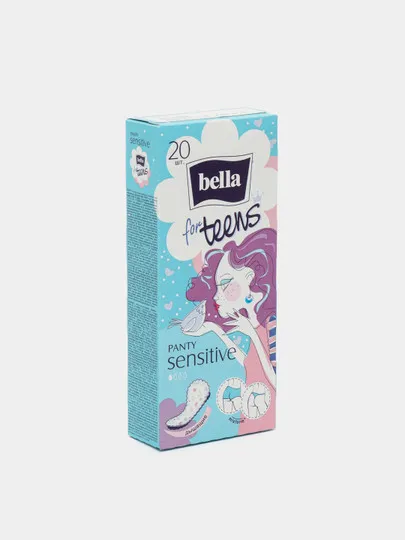 Прокладки Bella for Teens Panty Sensitive, 1 капля, 20 шт#1