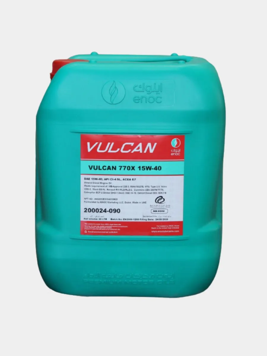 Моторное масло для грузовых автомобилей  ENOC VULCAN 770X 15W-40#1