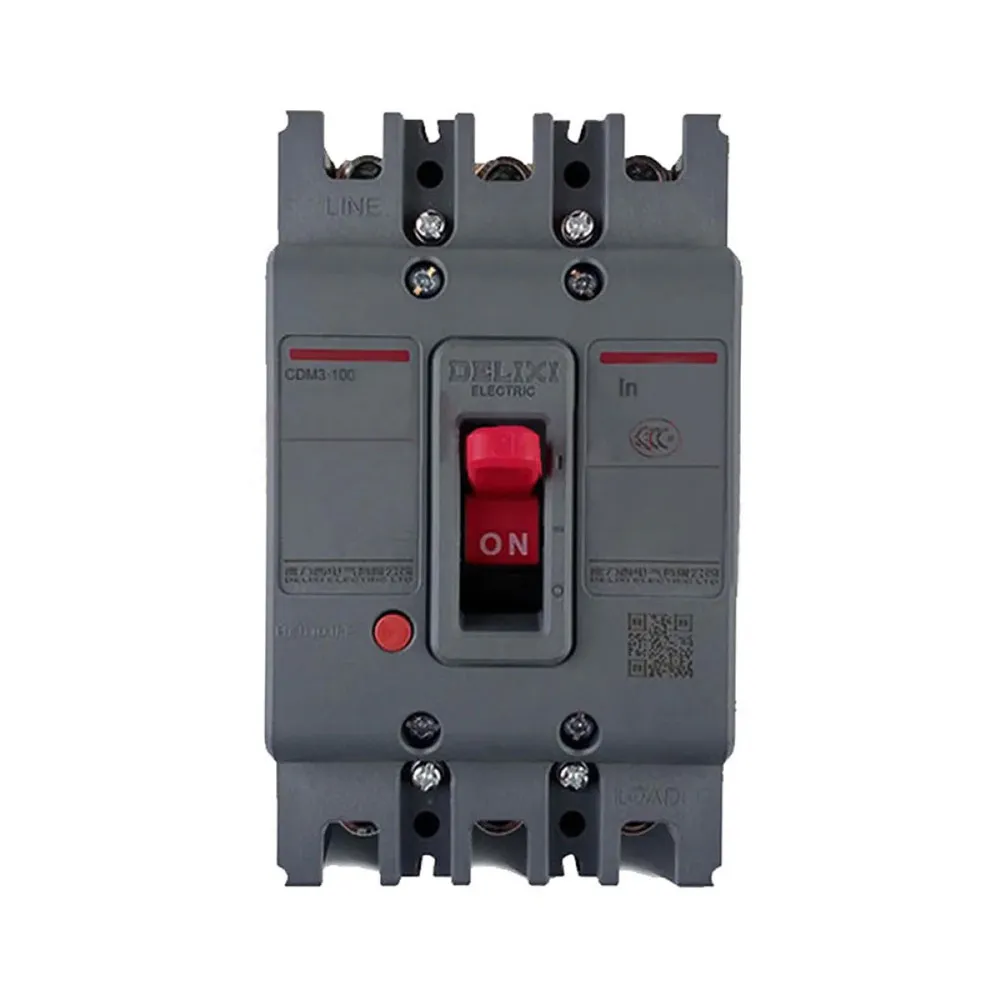 Автоматический выключатель DELIXI CDM3-100F/3300 80A#1
