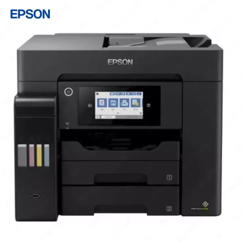 Струйный принтер Epson L6570, цветная, A4, 32 стр/мин (цветн. А4), Ethernet (RJ-45), USB, Wi-Fi, черный#1