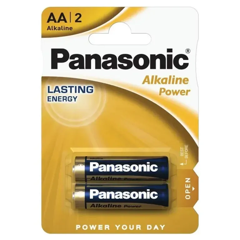 Батарейка PANASONIC LR6 APB/2BP Alkaline тип АА  12 штук в упаковке 2 x 12=24#1